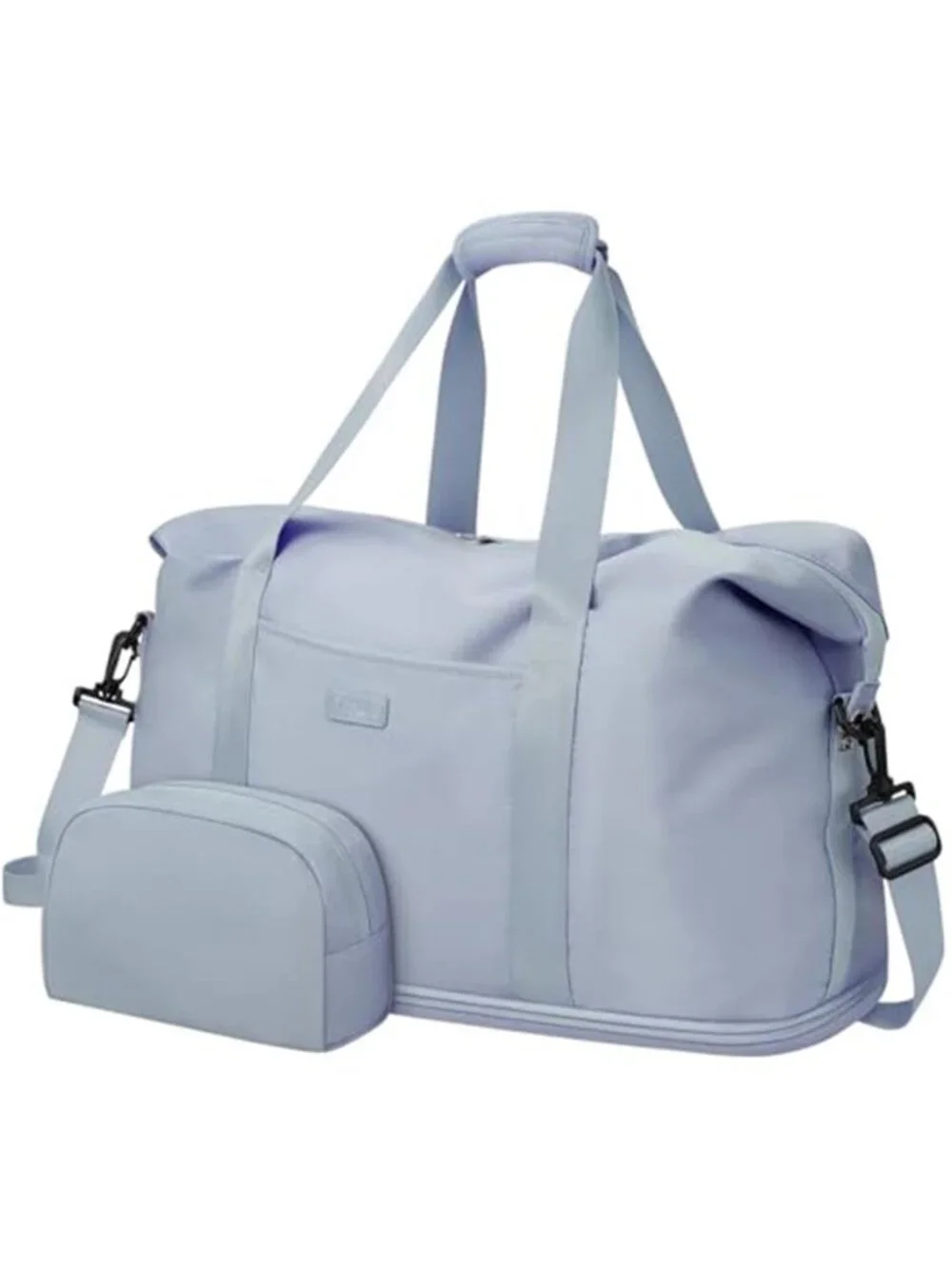 Expandable Travel Duffle Bag Weekender Overnight Bag Carry-On Gym Tote